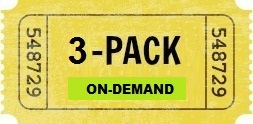 On-Demand Online Class 3 Pack